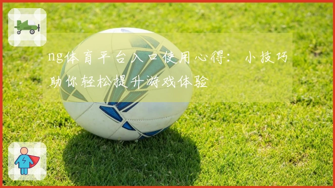 ng体育平台入口使用心得：小技巧助你轻松提升游戏体验